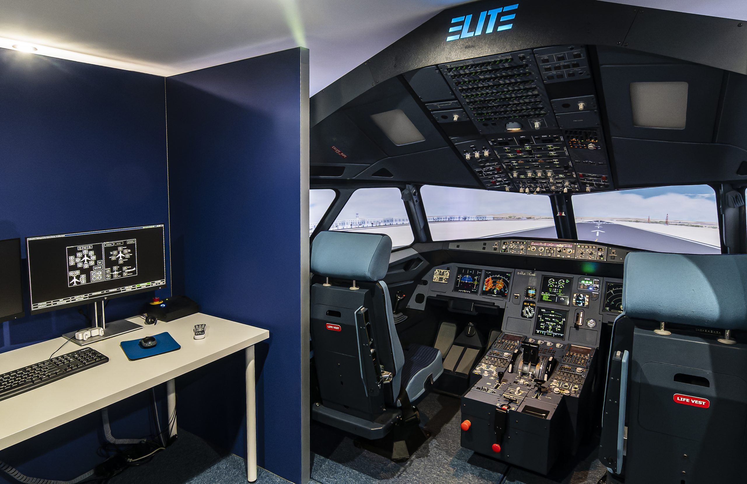Hauseigener Simulator A320